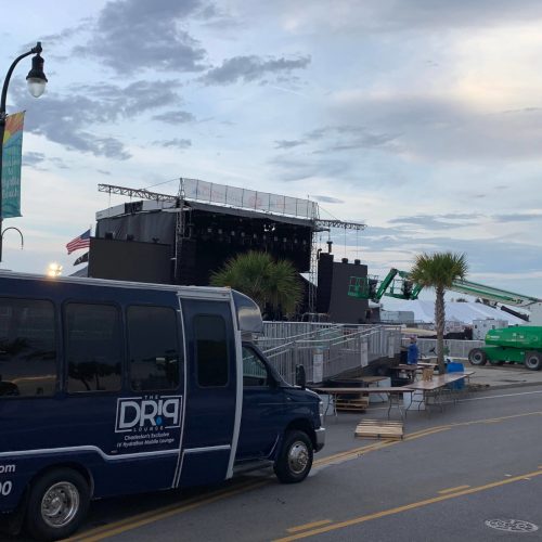 Blue Van in Charleston, SC | The Drip Lounge