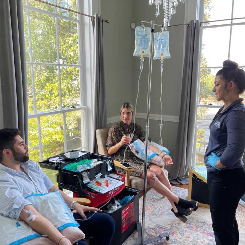 Young patient group discussion in Charleston, SC | The Drip Lounge