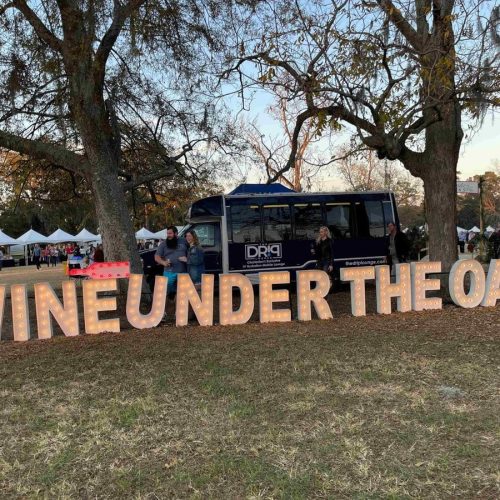 Wine under the oaks in Charleston, SC | The Drip Lounge