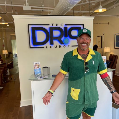 Handsome Man smiling at camera in Charleston, SC | The Drip Lounge
